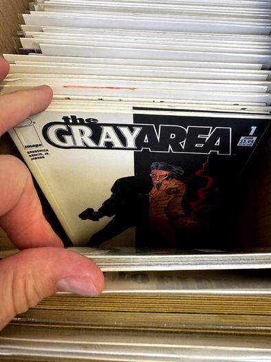 Image Long Comic Box w 275 comics for Sale