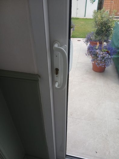 Sliding patio door