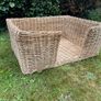 Beautiful Large Wicker Dog Basket (With Optional Cushion) Image 4