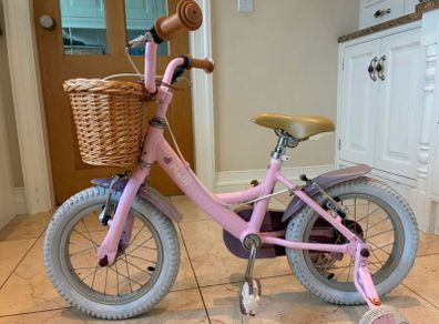 Raleigh molli 14 inch kids bike