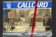 1995 Ireland 50 unit "The Great Connaught Exhibition" that can be visited at the Foxford Woollen Mills (Gemplus GEM1) Call Card Mint in Packaging. Telecom Eireann card number 1088.