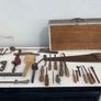 Antique 1950s Carpenters Toolbox & Full Tool Set Image 5