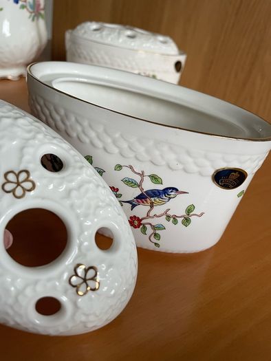 Vintage Aynsley Pembroke Planter and Potpourri Pots.