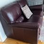 2 Seater Leather Couch Image 3