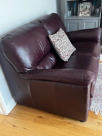 2 Seater Leather Couch
