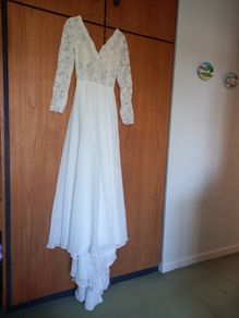 wedding dress size S / EU 36