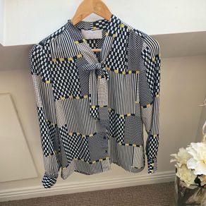 Paul Costelloe Bow Blouse