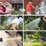 Expandable Garden Hose Pipe 50 FT, Magic Hose with 3/4", 1/2" Fittings - Flexible Expanding Hose with 8 Function Spray Nozzle (FREE POSTAGE) Image 4