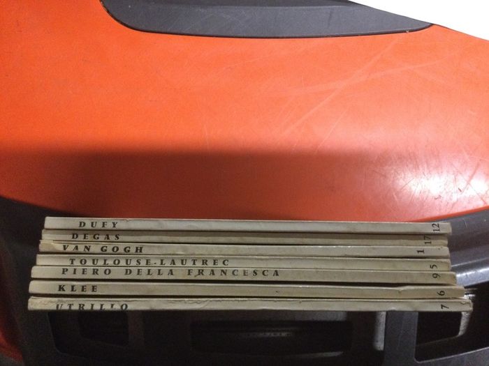 Vintage Art Books X 7 ( Small) - Reduced