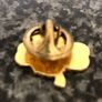 Rare Gold Plated NYPD Emerald Society Pin Badge Image 5