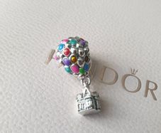 Pandora Up Balloon House Charm