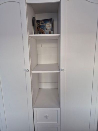 white wardrobe