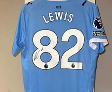 Signed Rico Lewis Jersey