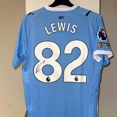 Signed Rico Lewis Jersey