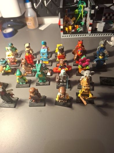 lego cmfs various series