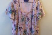 Floral blouse (size 22)
