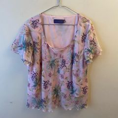 Floral blouse (size 22)