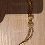 Gold-plated double pendant length 42 cm (16 '') Postage included Image 4