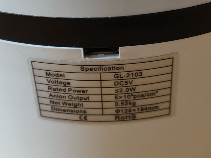 Rigoglioso Air Purifier