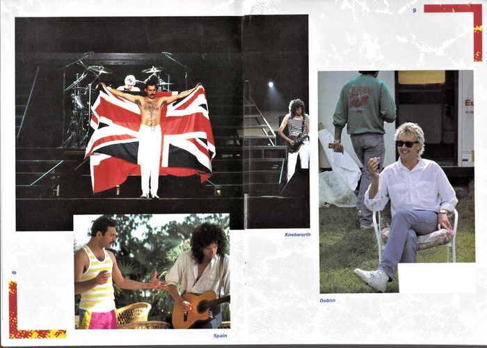Queen Fan Club Magazines 1986 X 4 - Spring, Summer, Autumn & Christmas