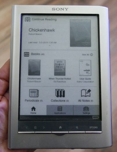 Sony eReader Touch Edition Black PRS-650 . Fully Working