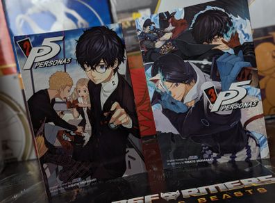 Persona 5 ! Volumes 2 and 3 ! Manga ! Anime ! 2020 ! by Viz !
