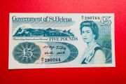 Saint Helena  5 POUNDS  1998  . Pick  11a ( Uncirculated )