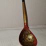 Hand painted vintage Russian wooden spoon Image 2