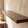 Solid Walnut & Oak Floating Shelves Made to Measure Free Delivery Ireland Image 2