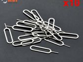 iPhone iPad Sim Tray Removal Tool Ejector Eject Pin x 10
