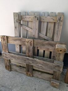2 Broken Pallets - Use for scrap wood