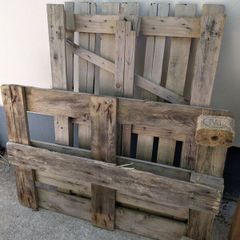 2 Broken Pallets - Use for scrap wood