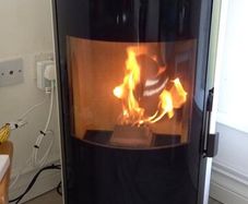 Ecoforest Lyon 7.5kW wood pellet stove