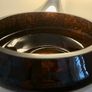 Gorgeous tinted glass asymmetrical decorative bowl Image 4