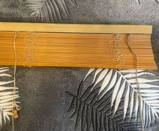 wooden blinds