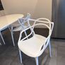 Extendable dining table  and 4 chairs Image 3