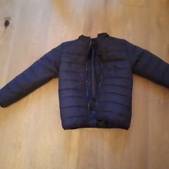 Childs M&S Navy Padded Jacket Age 7-8 years