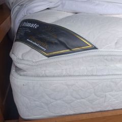 bed and mattress