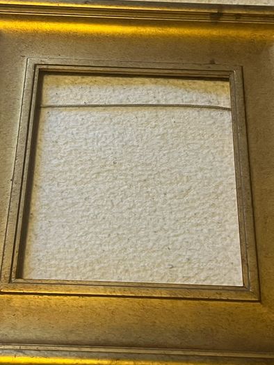 frame This is a modern, deep-profile gilt wood picture frame with a slip / inner liner profile.
