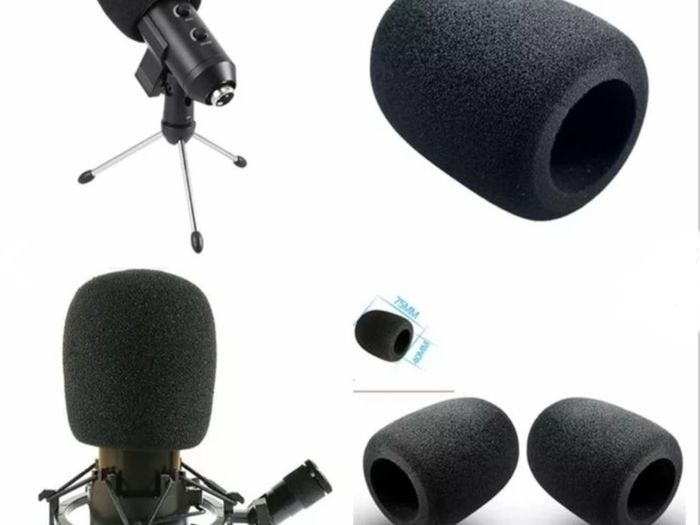 Microphone Foam Mic Foam, Microphone head cover foam (Brand New)