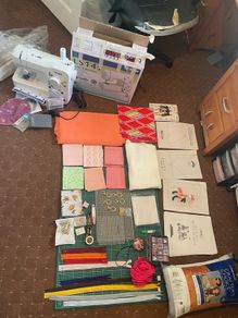 Complete beginner sewing machine set up
