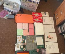 Complete beginner sewing machine set up