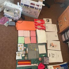 Complete beginner sewing machine set up