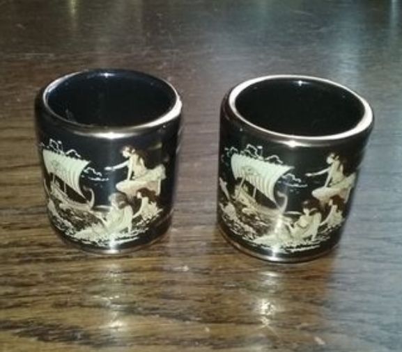 Shot Glasses - 24k Gold