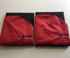 Action Sport Waterproof Seat Covers XL - Red/Black