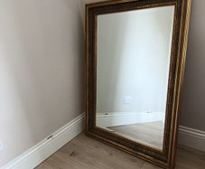 MirrorLarge Ornate Gold Wall Mirror