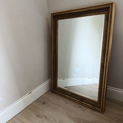 MirrorLarge Ornate Gold Wall Mirror