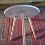 White Circular Table Image 2