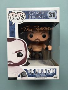 Funko Pop - The Mountain 31 - Signed Autograph Thor Hafther Bjornsson - Game of Thrones - Vinyl Action Figure