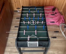 football table game foosball.